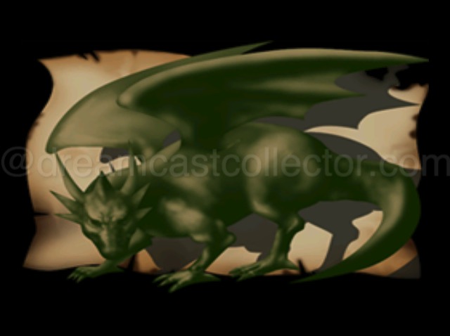 I can only assume the artist behind this dragon was proud of its design as it's prominently displayed before being partly obscured with the games uniquely stylised name. © 2000 NOISIA ALL RIGHT RESERVED.