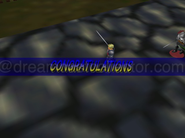 You might think your suffering déjà vu when looking at these to screen shots but they represent finishing two completely different missions. Every time you manage to complete a mission you get this text banner and the same limited animation cycle which accompanies it. ©2000 NOISIA ALL RIGHT RESERVED.